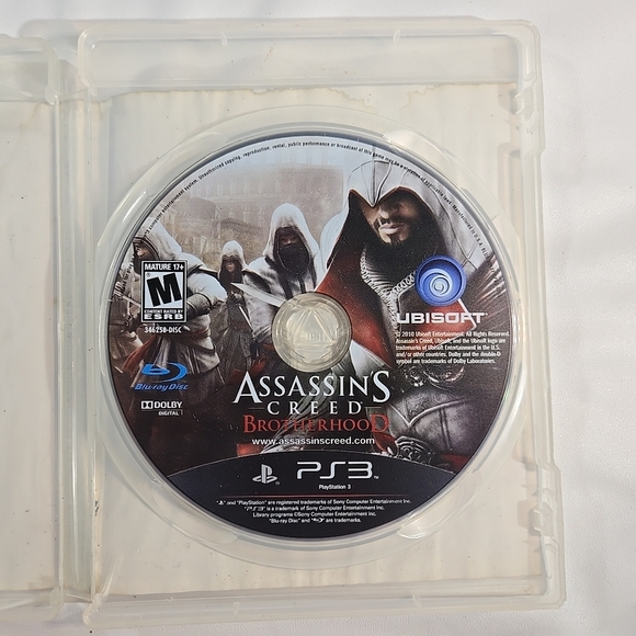 Sony Assassin's Creed Brotherhood PS3 Game - Black and White - Picture 3 of 8